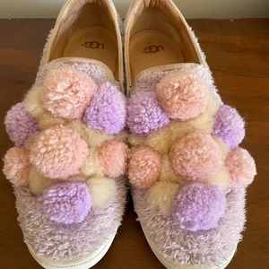 Pink & Purple Ugg Sneakers. Size 10